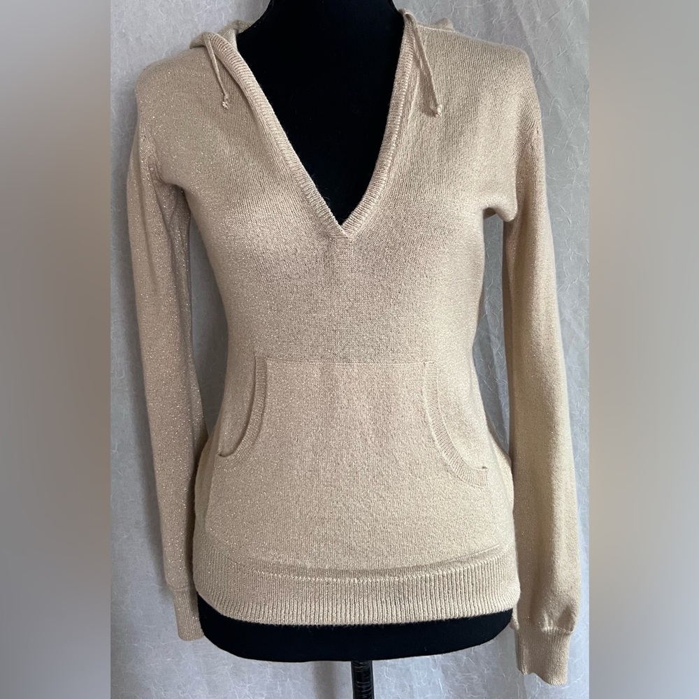 Gold sparkley hoodie